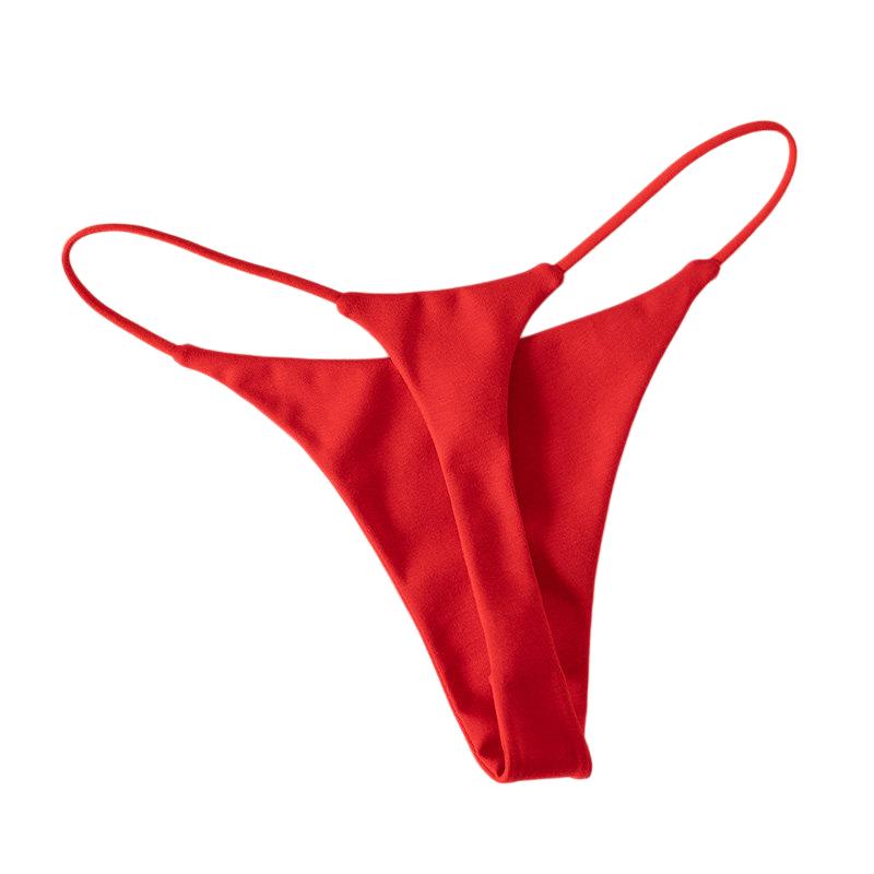 Seamless Underwear Women - ローウエスト綿素材Tバックショーツ レディース セクシー ブリーフ ビキニ下着 シームレス