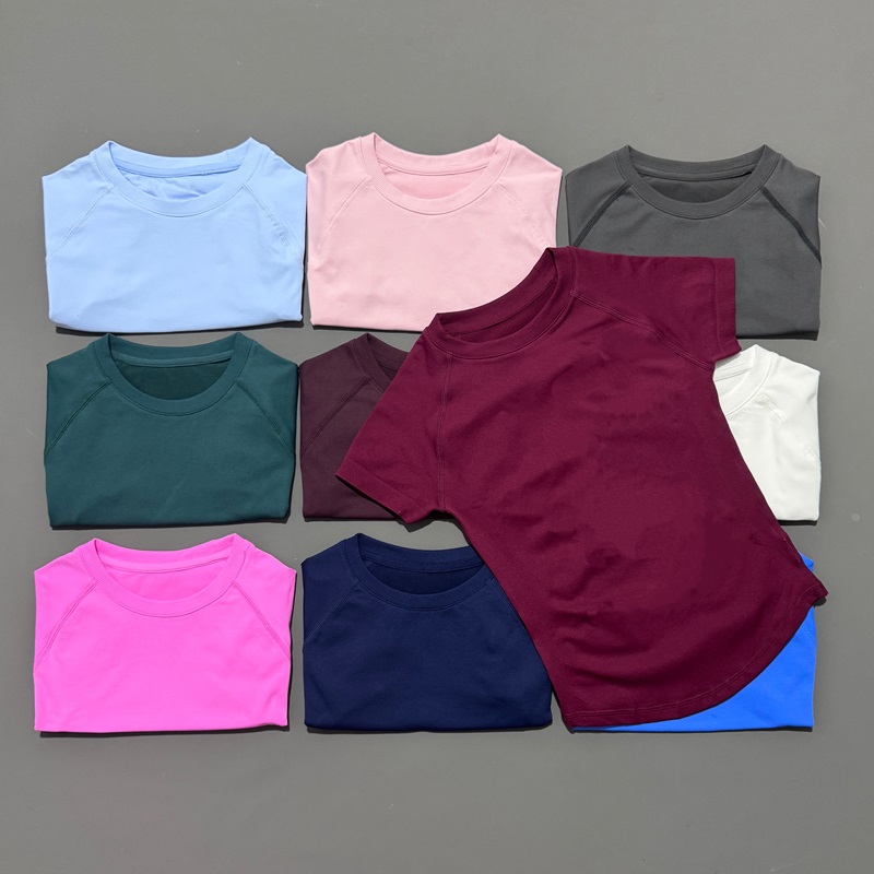 Shapewear Bodysuit Firm - Histello 女性半袖スリムフィットシームレスヨガボディスーツ彫刻ボディシェイパー通気性ランニングジムピラティスフィットネスシャツ