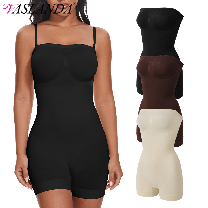 Shapewear Bodysuit Firm - 女性のためのストラップレスボディウェア,お尻のリフト,ボディシェイパー,アンダードレス,おなかのコントロール,全身シェイプウェア