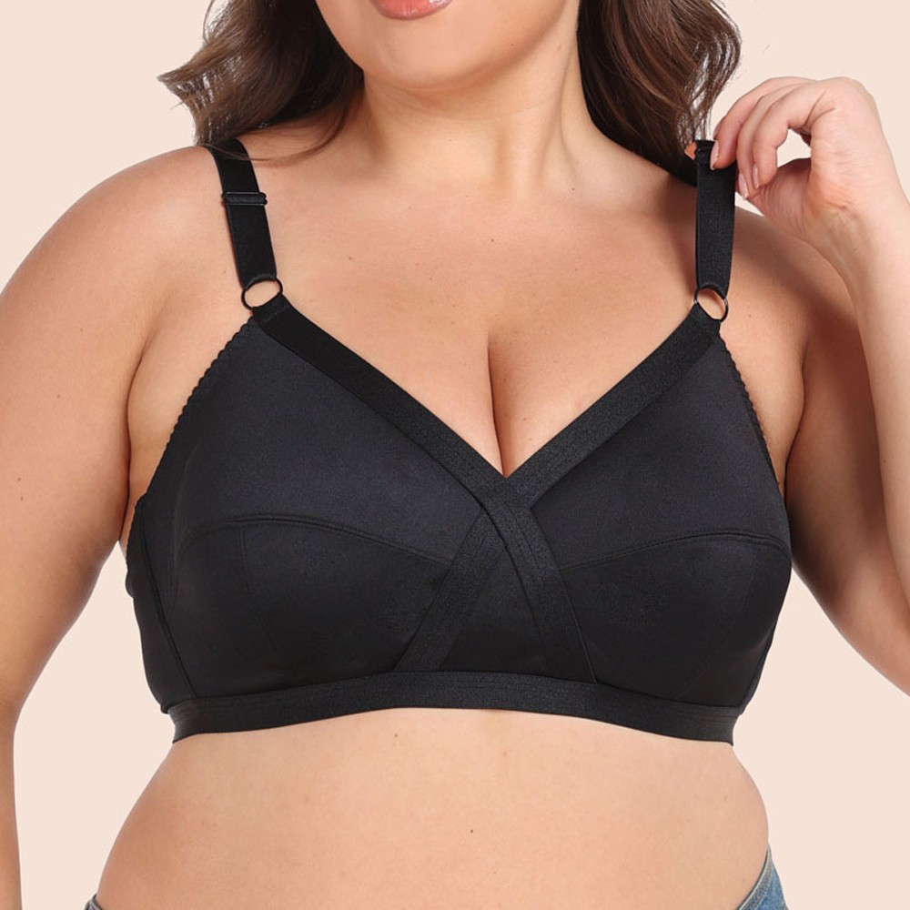 Bralette Wireless Soft - ワイヤレスブラレット レディースブラジャー プッシュアップブラ ソフトパッドなしブラジャー 女性用セクシーランジェリー 下着