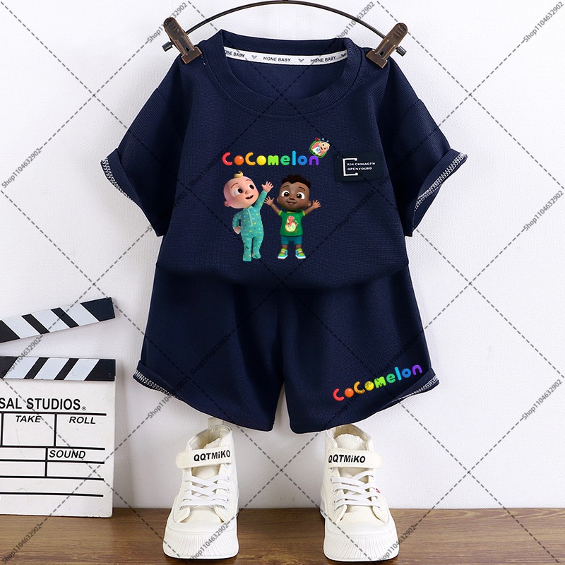Cocomelons 男の子女の子 Tシャツとショーツセット - Boyshort Underwear のレビューと価格