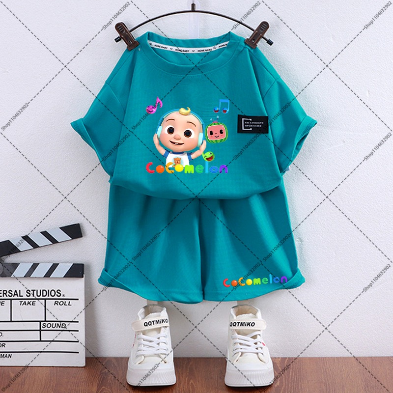 Cocomelons 男の子女の子 Tシャツとショーツセット - Boyshort Underwear のレビューと価格