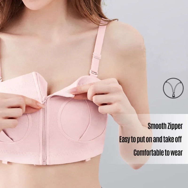 ハンズフリーポンピングブラジャー 調節可能なマタニティ授乳用 - Nursing Bra Sleep のレビューと価格