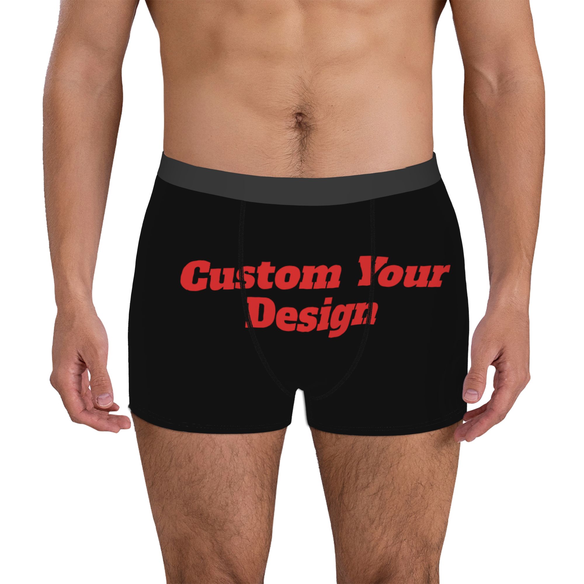 カスタマイズされたカスタム写真ロゴテキスト下着男性プリントボ - Boyshort Underwear のレビューと価格