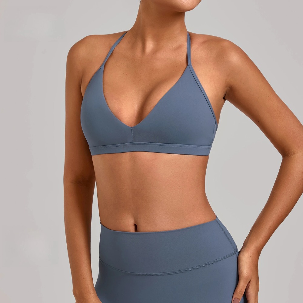 ジムワークアウトフィットネストップ調節可能なストラップヨガブ - Sports Bra High Impact のレビューと価格