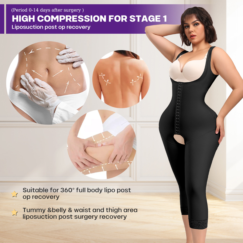 女性のための完全なボディシェイプウェア,女性のためのコンプレ - Shapewear Bodysuit Firm のレビューと価格