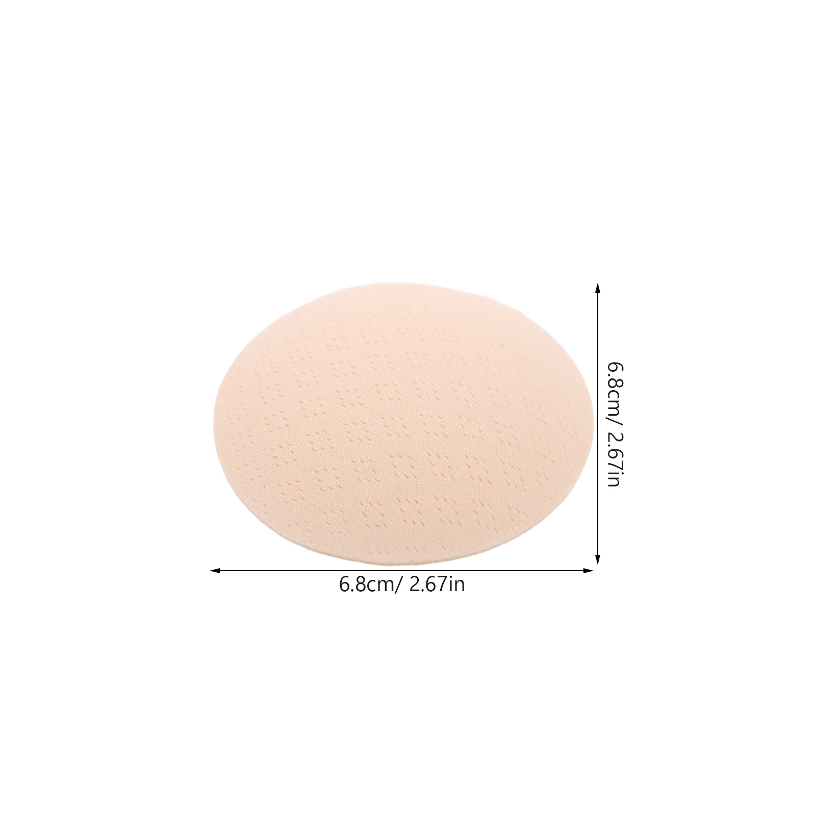 3ペアの目に見えない乳首カバー 女性用 非粘着性コットン シ - Nipple Cover Pasties のレビューと価格