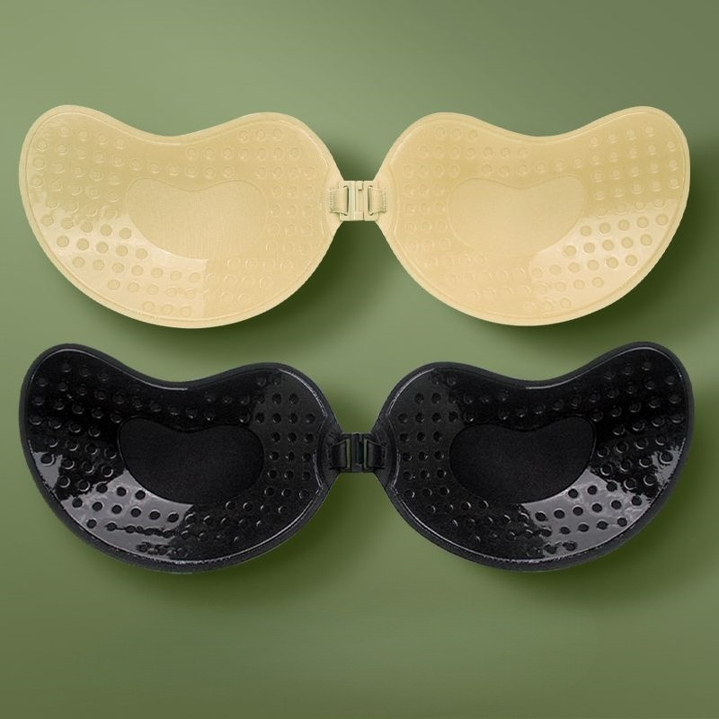 1/2 ペアプッシュアップ目に見えないブラジャーストラップレ - Silicone Bra Adhesive のレビューと価格