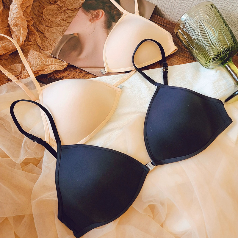 女性のシームレスなブラジャーディープ V ネックブラジャー調 - Bralette Wireless Soft のレビューと価格
