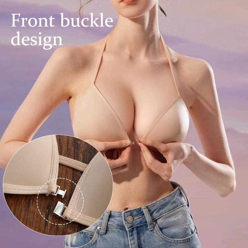 女性のシームレスなブラジャーディープ V ネックブラジャー調 - Bralette Wireless Soft のレビューと価格