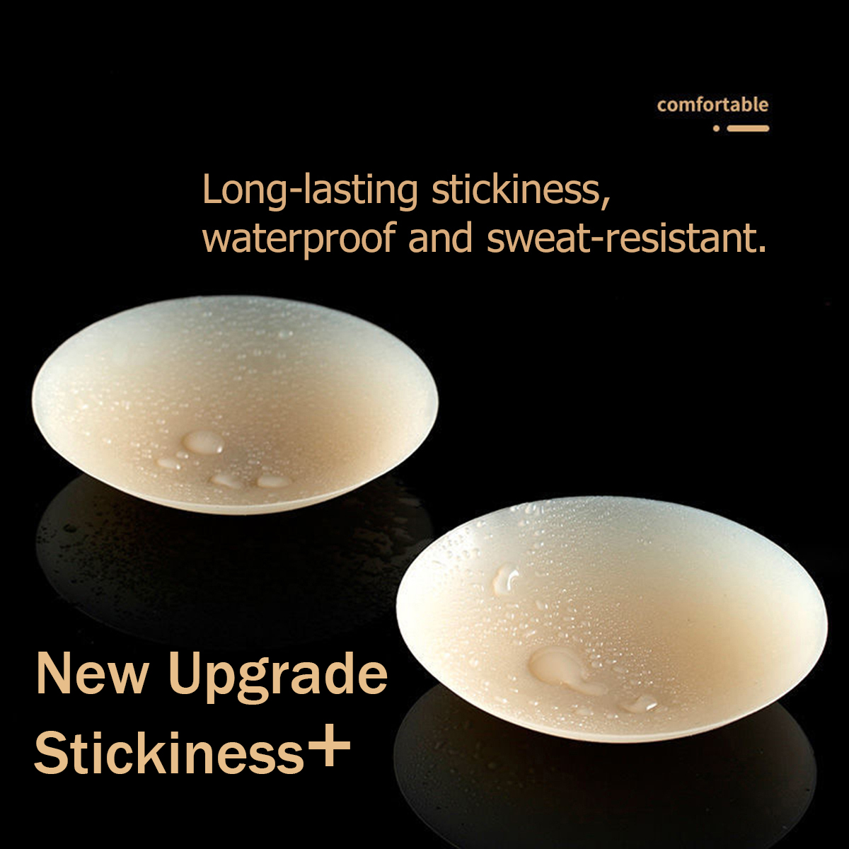 5組入り もっと粘着性のある10cm 跡が残らない 接着剤不 - Silicone Bra Adhesive のレビューと価格