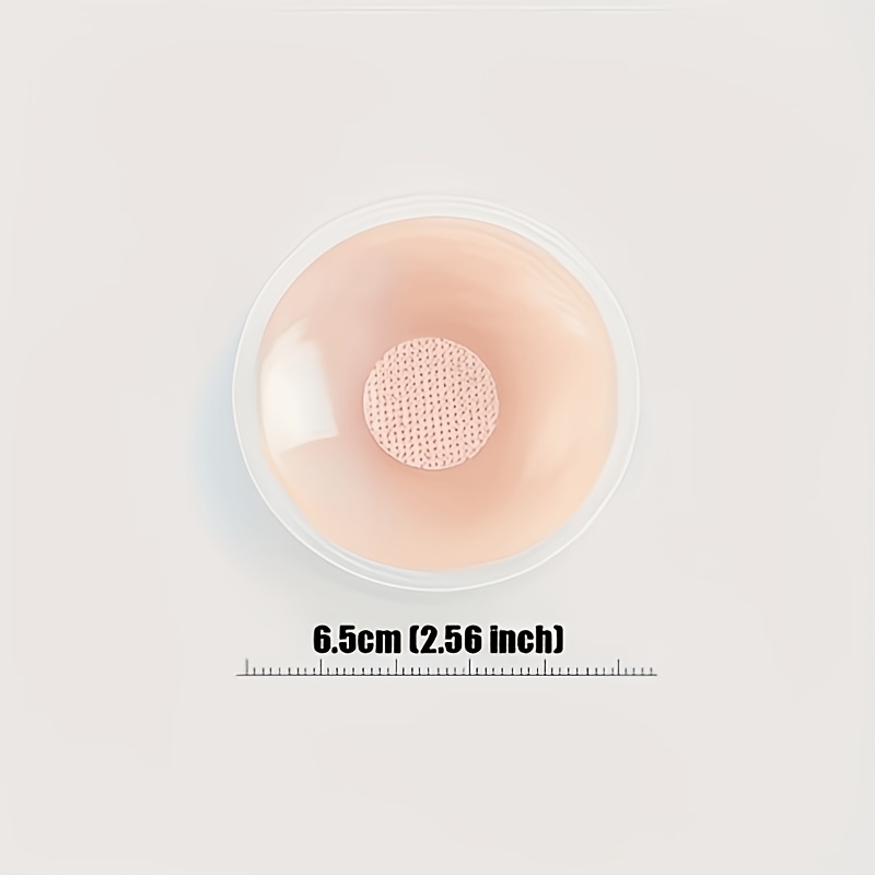 再利用可能なシリコンニップルカバー4個セット、ストラップなし - Silicone Bra Adhesive のレビューと価格