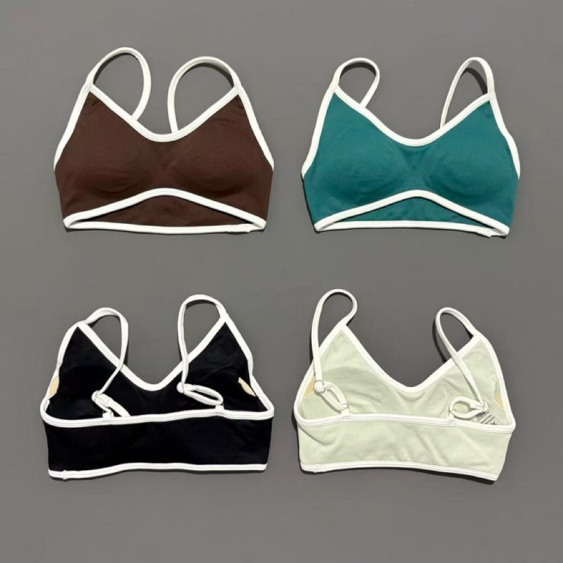 女性スポーツブラ調節可能な高サポートジム服ピラティスヨガトッ - Sports Bra High Impact のレビューと価格
