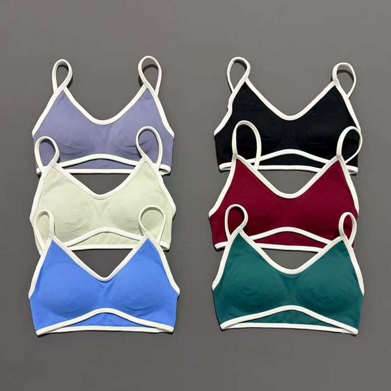 女性スポーツブラ調節可能な高サポートジム服ピラティスヨガトッ - Sports Bra High Impact のレビューと価格