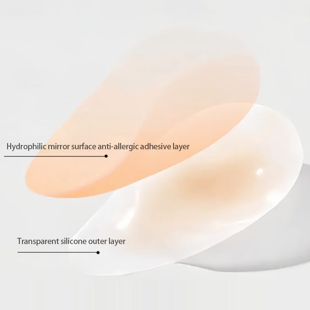 超薄型シームレス粘着式シリコンニップルカバー、見えない乳首パ - Nipple Cover Pasties のレビューと価格
