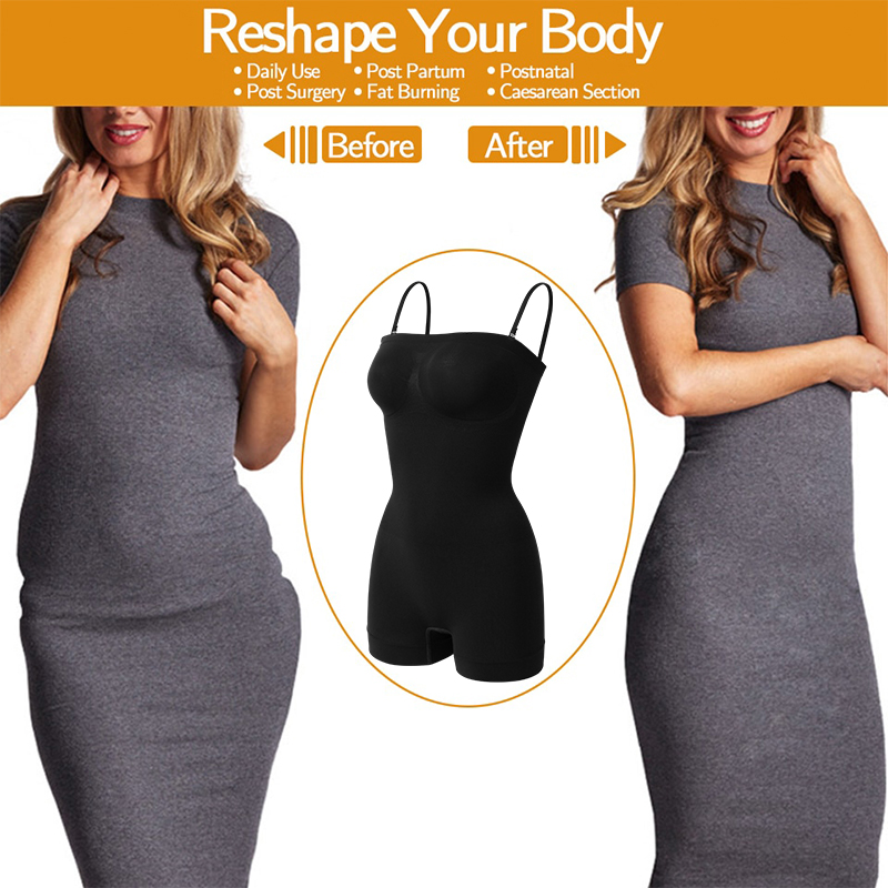 女性のためのストラップレスボディウェア,お尻のリフト,ボディ - Shapewear Bodysuit Firm のレビューと価格