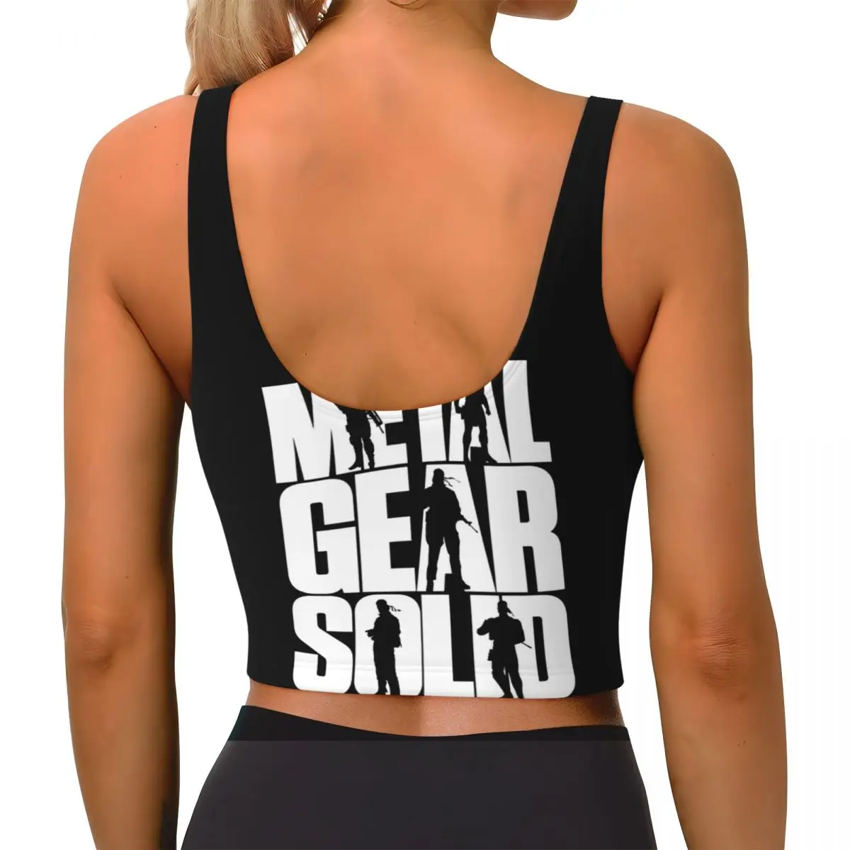 カスタムメタルギアソリッド女性用スポーツブラハイインパクトベ - Sports Bra High Impact のレビューと価格