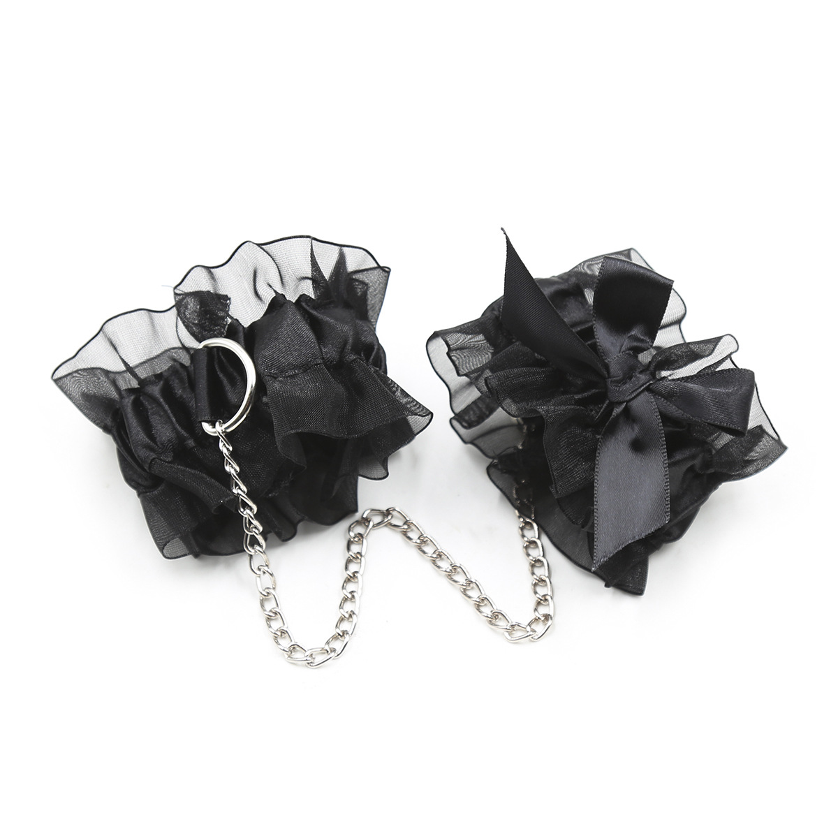 レースのセックストイセット 大人用 手錠 ブラジャー パステ - Nipple Cover Pasties のレビューと価格