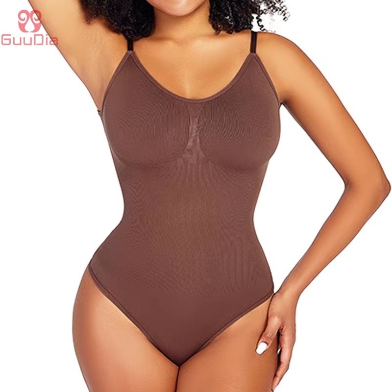 GUUDIA スパンデックス ボディスーツ Tバック ストリ - Shapewear Bodysuit Firm のレビューと価格
