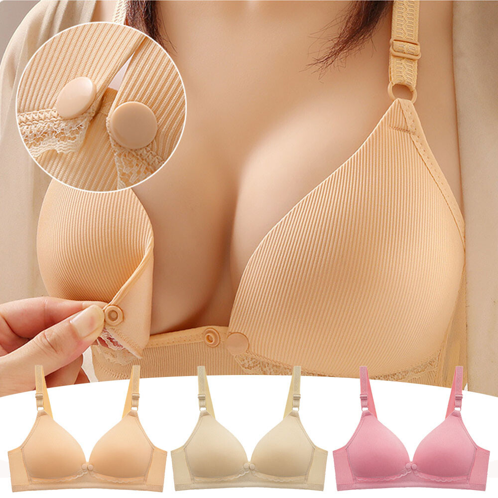 マタニティ授乳ブラジャー女性授乳妊娠下着妊婦用ブラジャーソフ - Nursing Bra Sleep のレビューと価格
