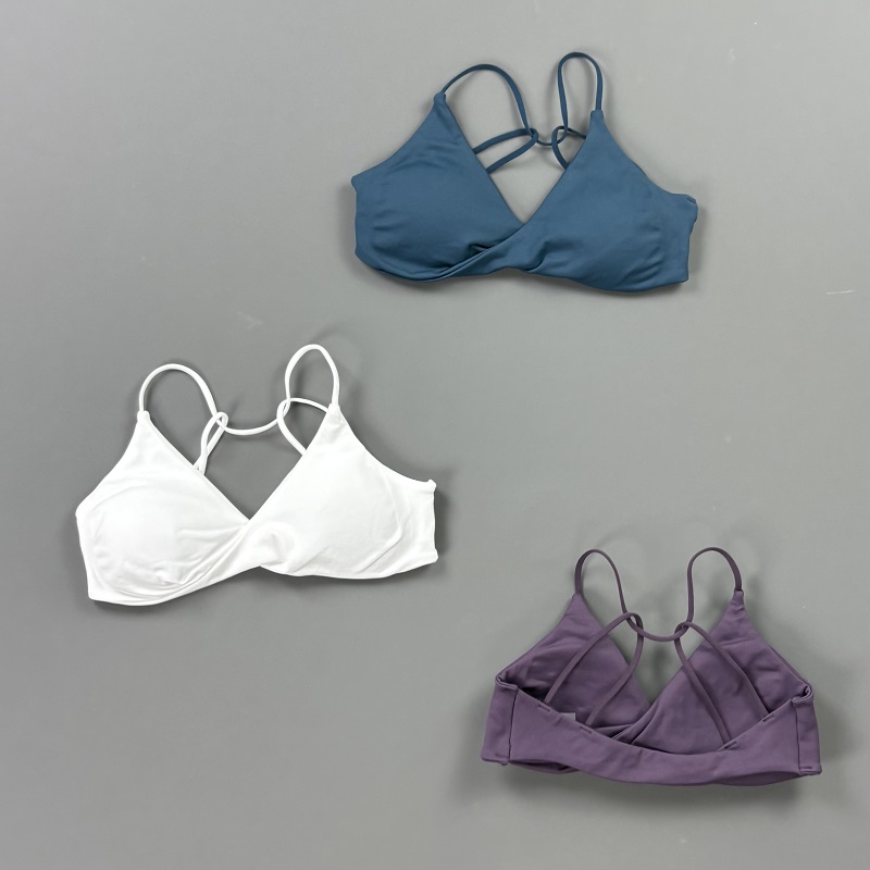 ビジョンウィメンズスポーツブラ Vネックツイストフロント細ス - Sports Bra High Impact のレビューと価格