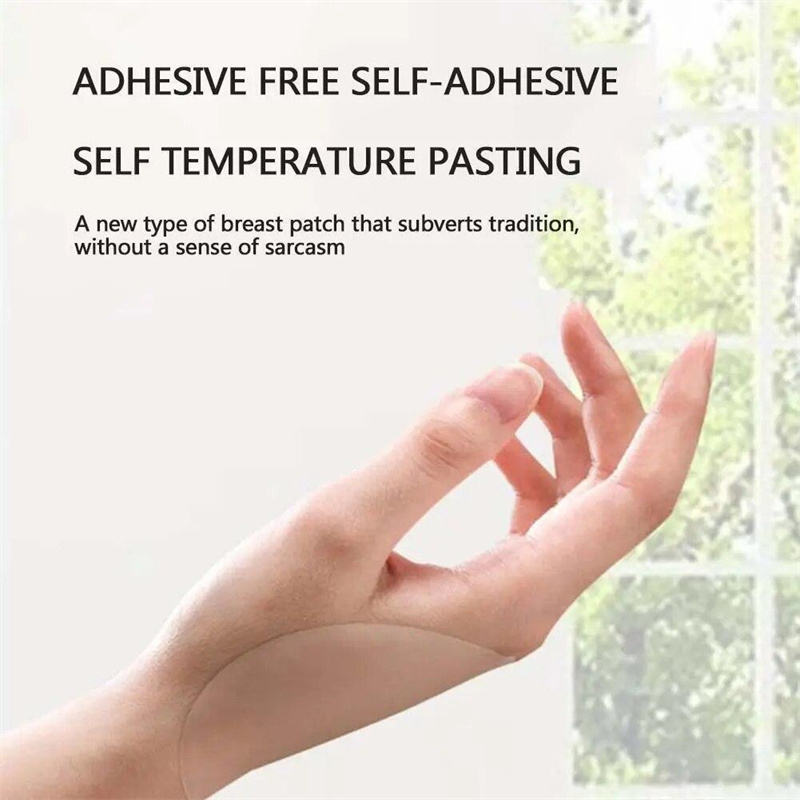 目に見えない自己粘着性のシリコーン胸の花びら,防水ステッカー - Silicone Bra Adhesive のレビューと価格