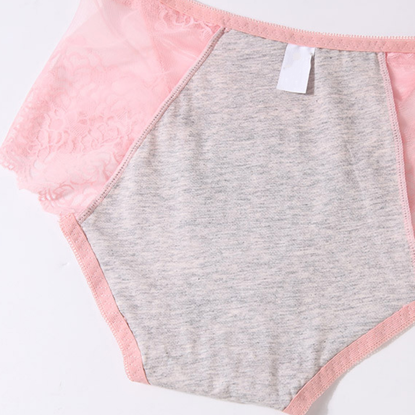 通気性のあるレースの女性用生理用ショーツ、漏れ防止、プラスサ - Boyshort Underwear のレビューと価格