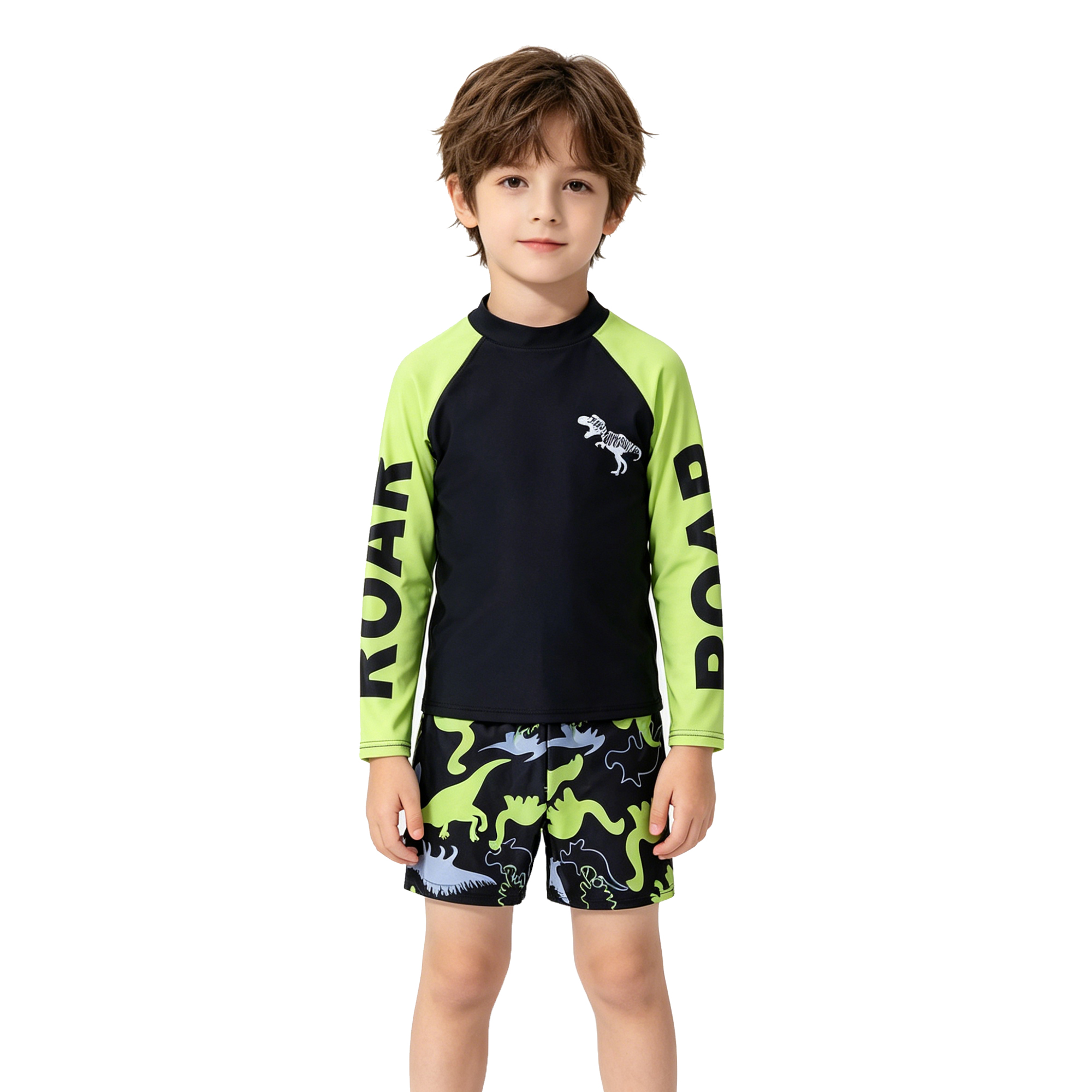 男の子用水着 ツーピース 幼児用 3 4 5 6 7 8 9 - Boyshort Underwear のレビューと価格