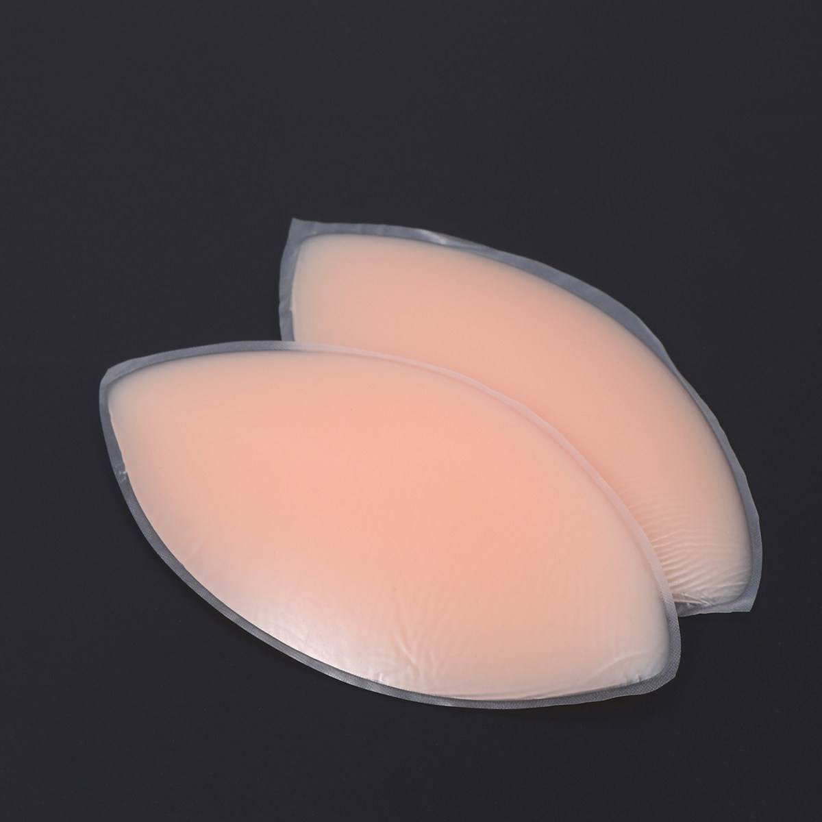 1組のシリコン製胸パッド、粘着式で目に見えないブラパッド、ロ - Silicone Bra Adhesive のレビューと価格