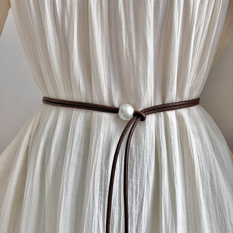 1 個薄型ウエストロープ女性のためのファッション装飾夏ウエス - Corset Waist Cinch のレビューと価格