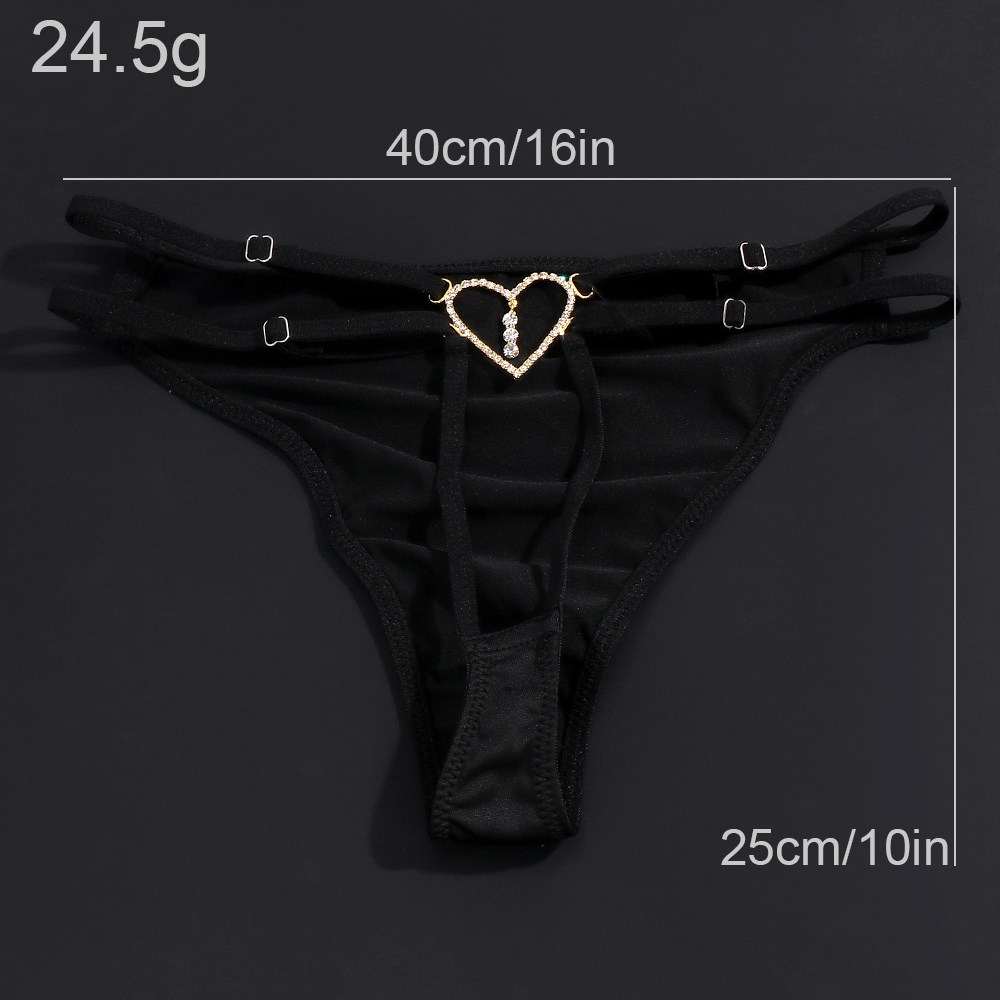 女性のためのハート型のGストリング水着,流行のノベルティ,セ - Thong Bikini Women のレビューと価格