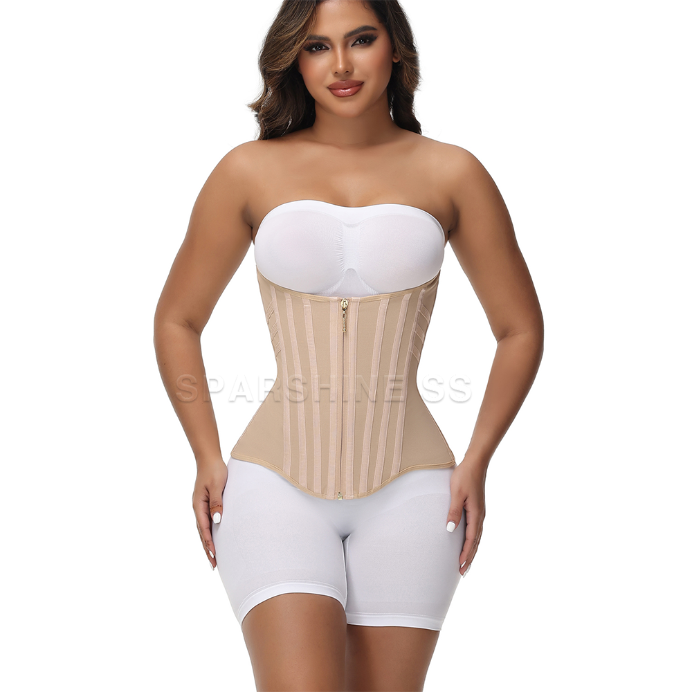 女性用コロンビア産ガードルコルセット、ボーン入りボディシェイ - Shapewear Bodysuit Firm のレビューと価格