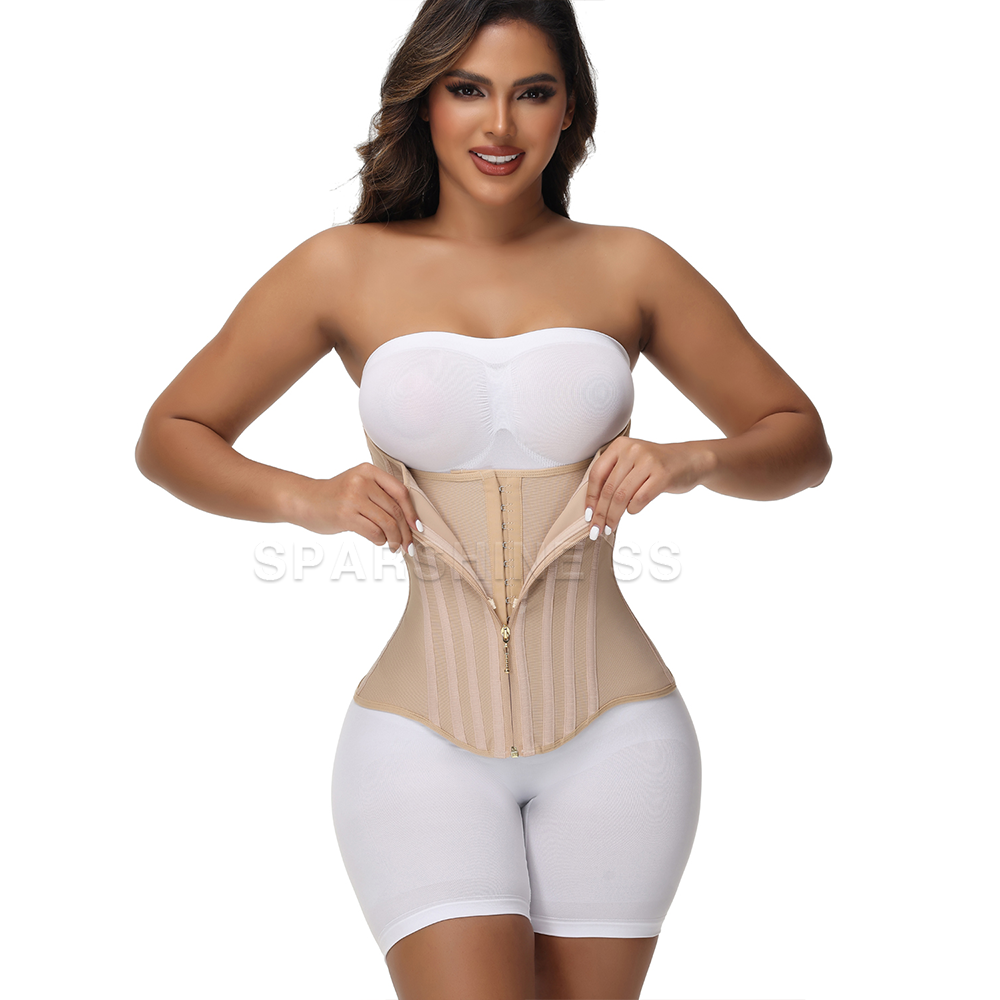 女性用コロンビア産ガードルコルセット、ボーン入りボディシェイ - Shapewear Bodysuit Firm のレビューと価格