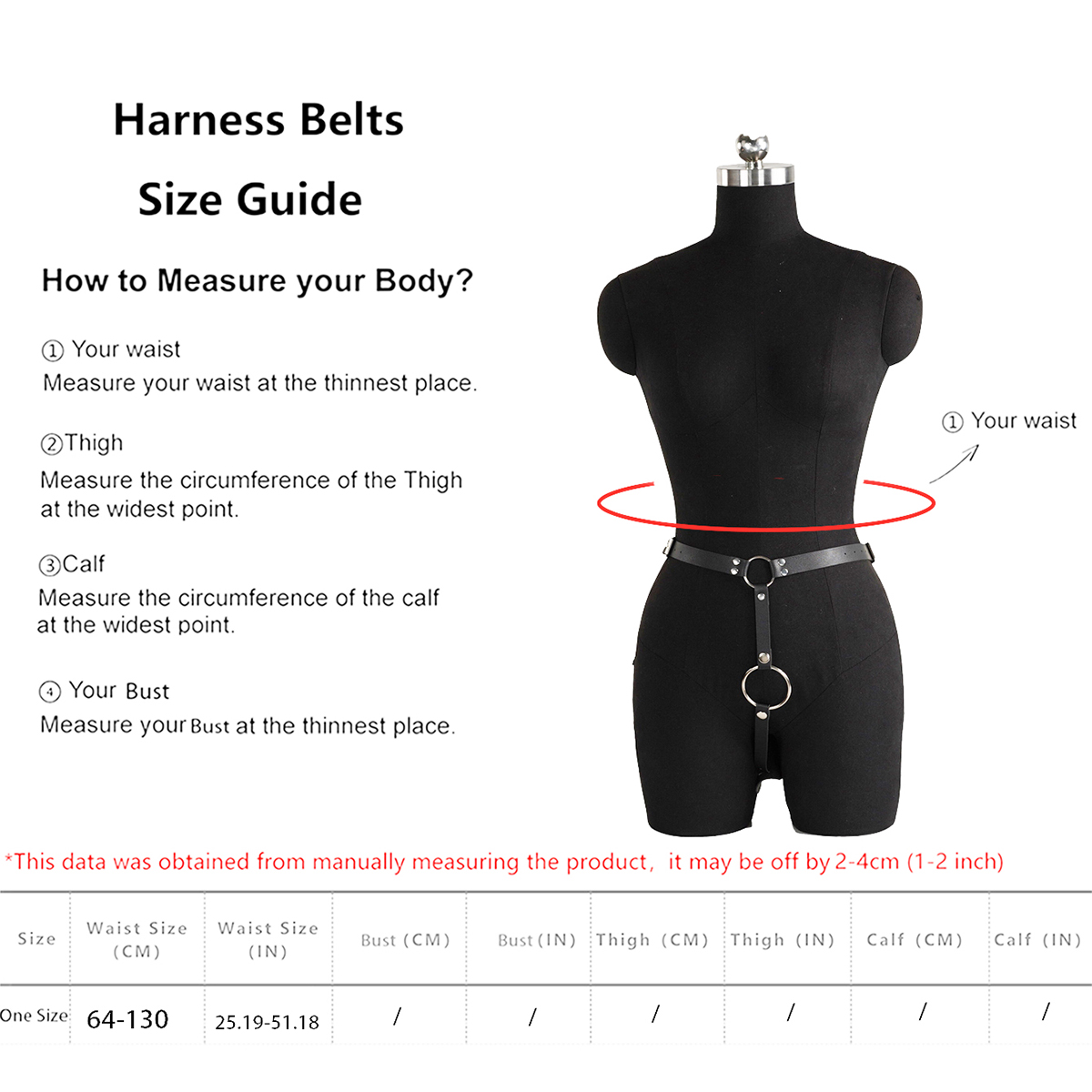 セクシーなレザーバットプラグ、ボンデージ、BDSM、フェチ、 - Garter Belt Set のレビューと価格