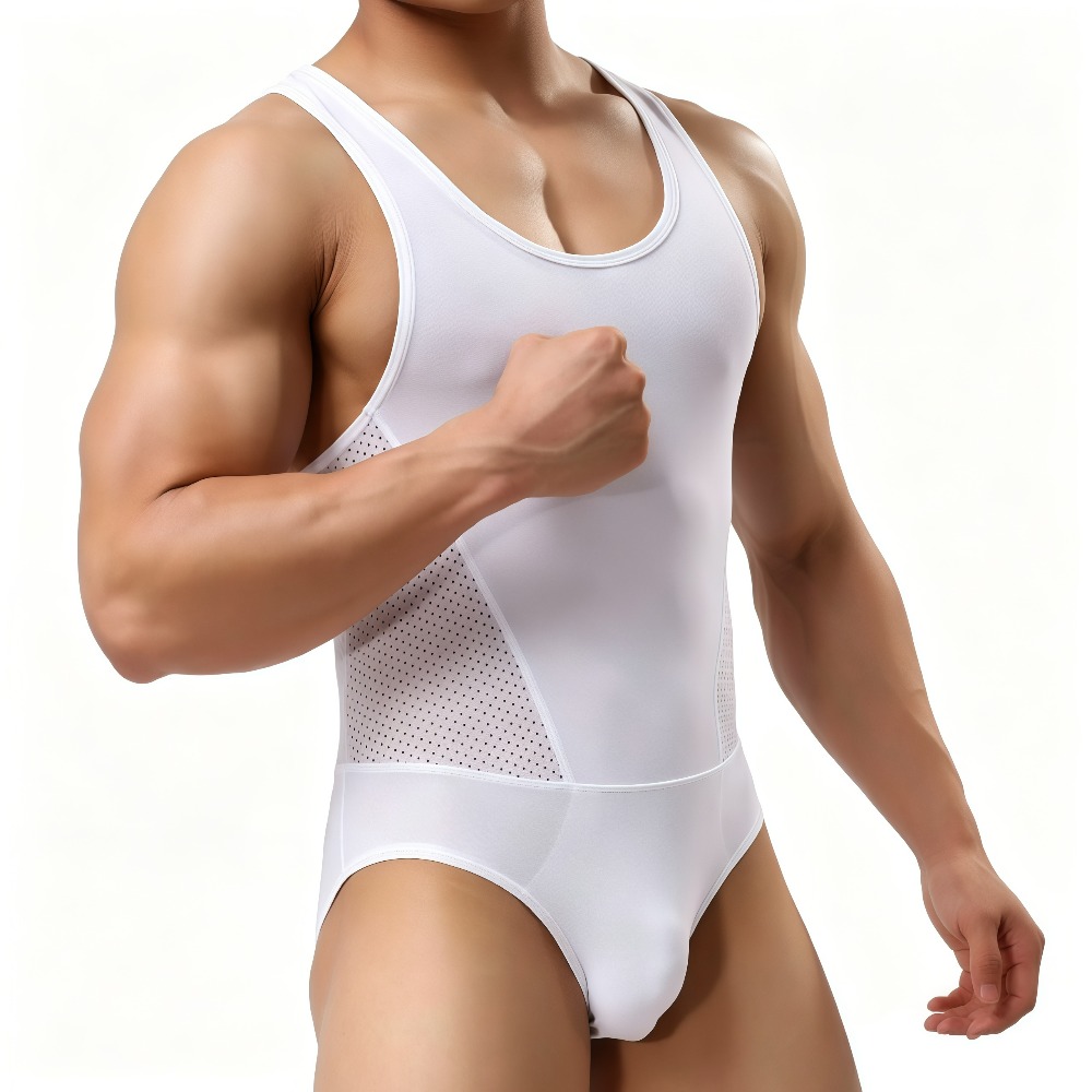 1枚入り メンズ ハイストレッチ アイスシルク シェイプウェ - Shapewear Bodysuit Firm のレビューと価格