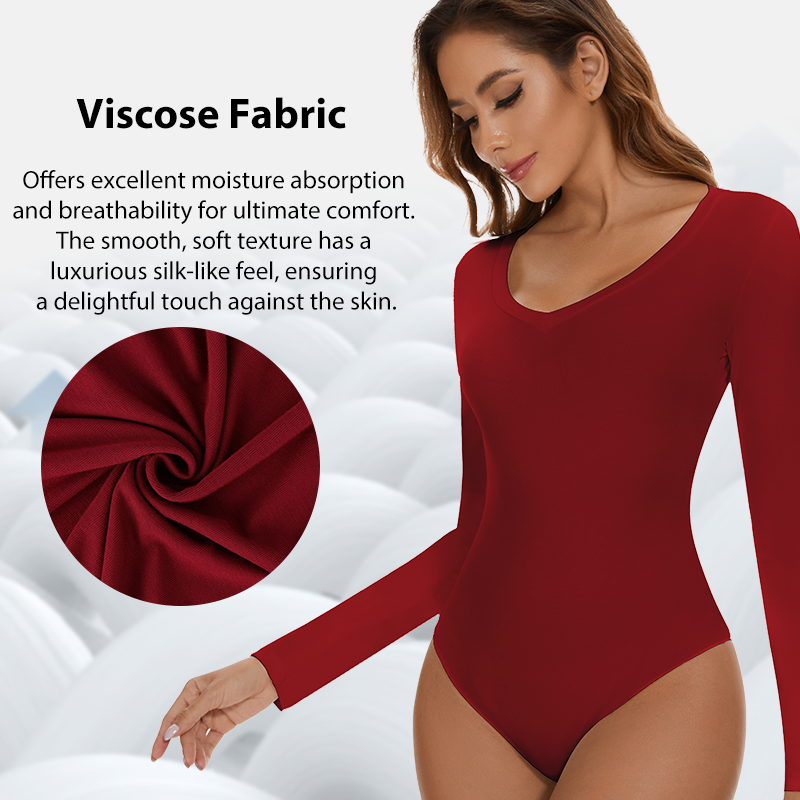 女性用Vネックボディスーツ,セクシーなボディシェイパー,スリ - Shapewear Bodysuit Firm のレビューと価格