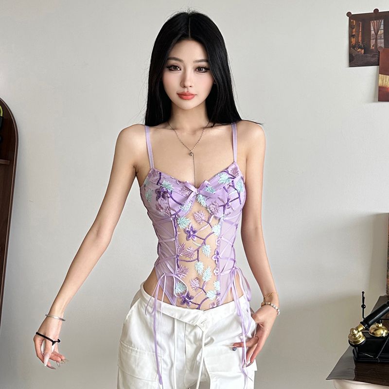2026年夏ファッション新作 レディース エレガントレースキ - Cami Top Lace のレビューと価格
