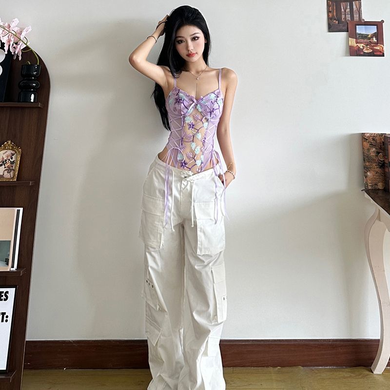 2026年夏ファッション新作 レディース エレガントレースキ - Cami Top Lace のレビューと価格