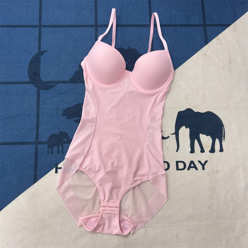 アンダーワイヤー白ボディスーツ女性シェイパーストレッチ無地シ - Shapewear Bodysuit Firm のレビューと価格