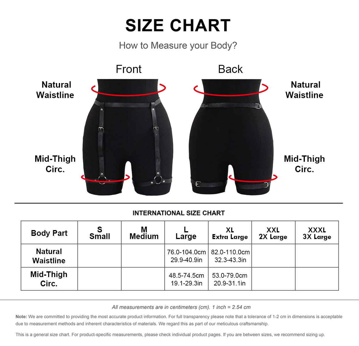 ハーネスベルト 性的ボディ下着 ハーネス レディース パンク - Garter Belt Set のレビューと価格