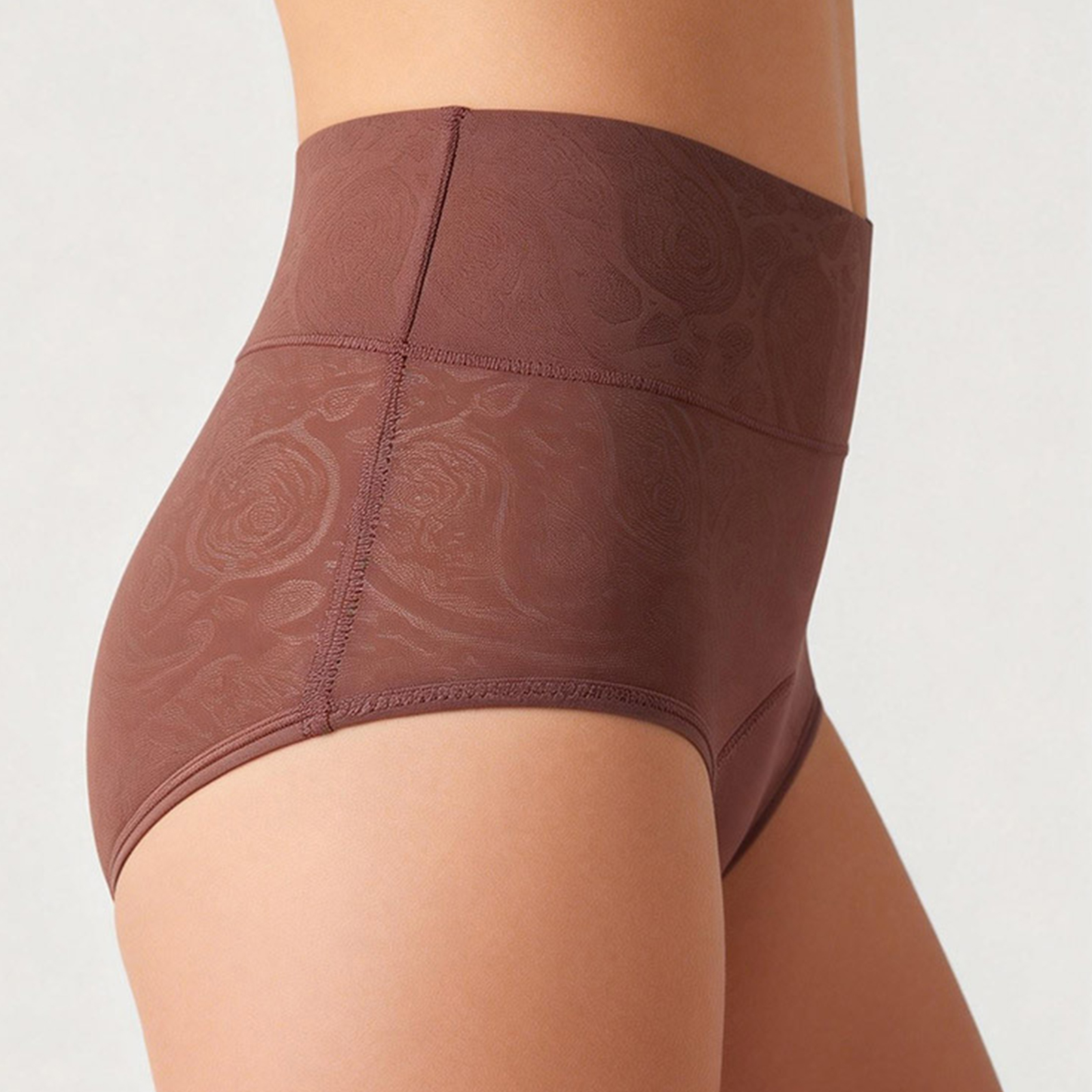 ハイウエスト女性用生理用ショーツ 通気性 防漏 プラスサイズ - Boyshort Underwear のレビューと価格