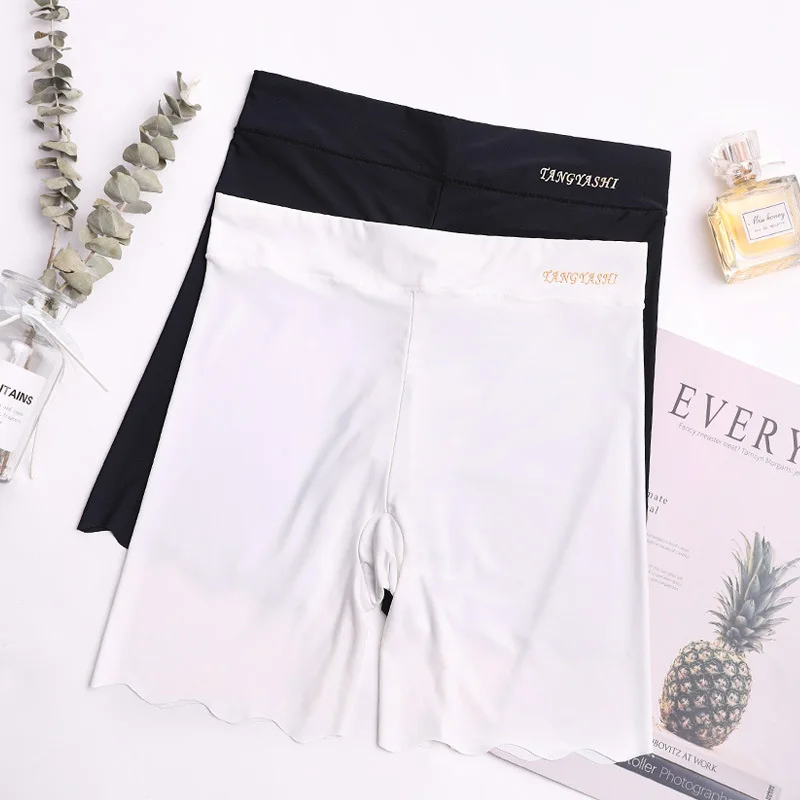 3 ピース/M-4XL 女性ビッグサイズ安全パンツアイスシル - Boyshort Underwear のレビューと価格