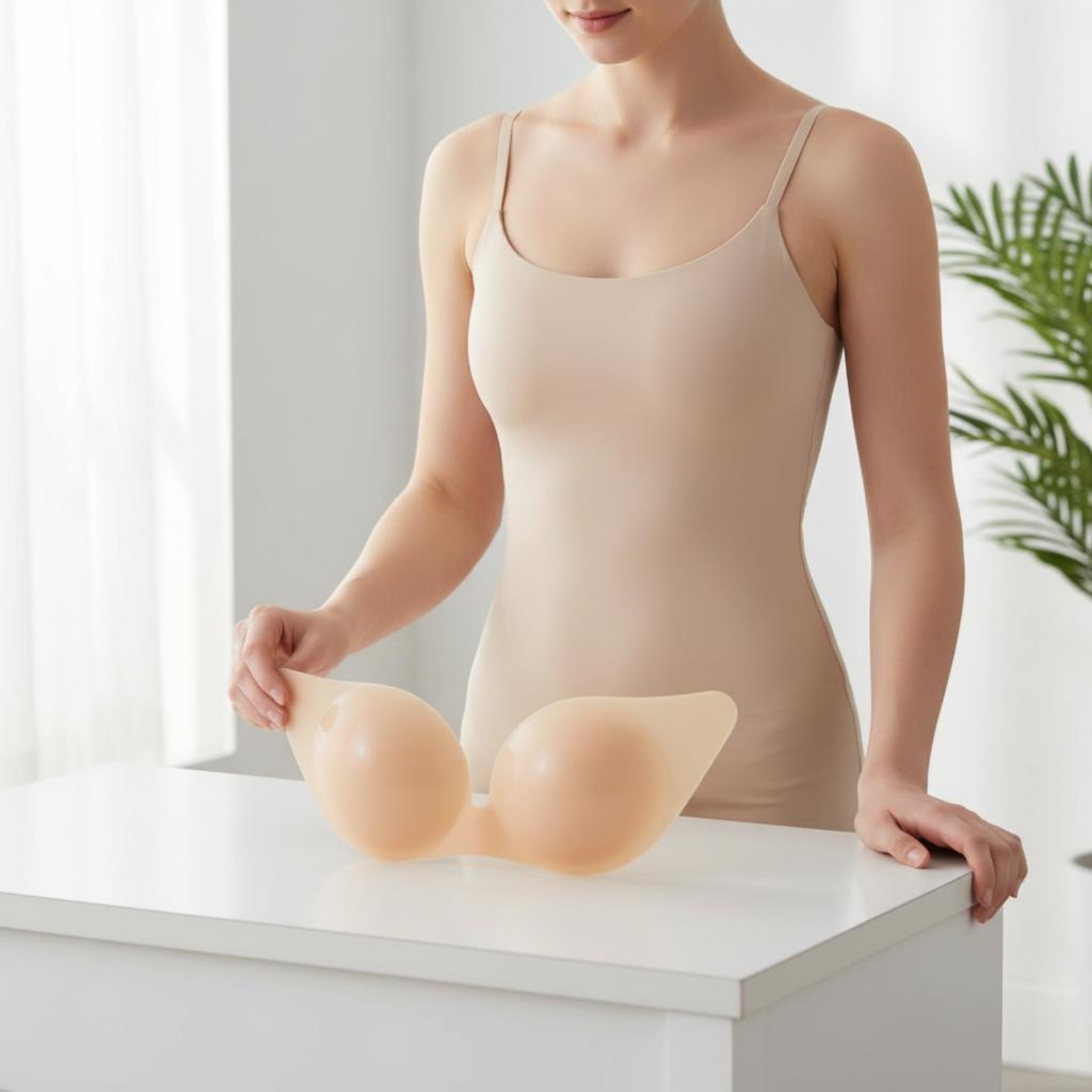 羽根付きシリコン粘着式乳首カバー、ストラップレスブラカバー、 - Nipple Cover Pasties のレビューと価格