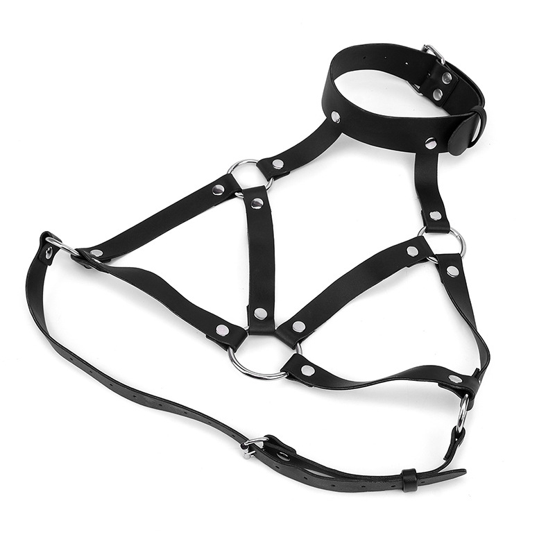 女性のためのゴシックレザーサスペンダー,セクシーなバストハー - Garter Belt Set のレビューと価格