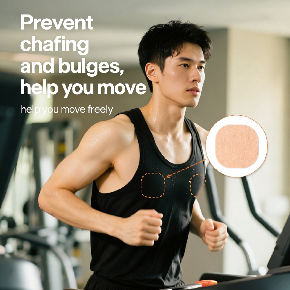 40枚入り メンズニップルカバー、マラソンランニング用摩擦防 - Nipple Cover Pasties のレビューと価格