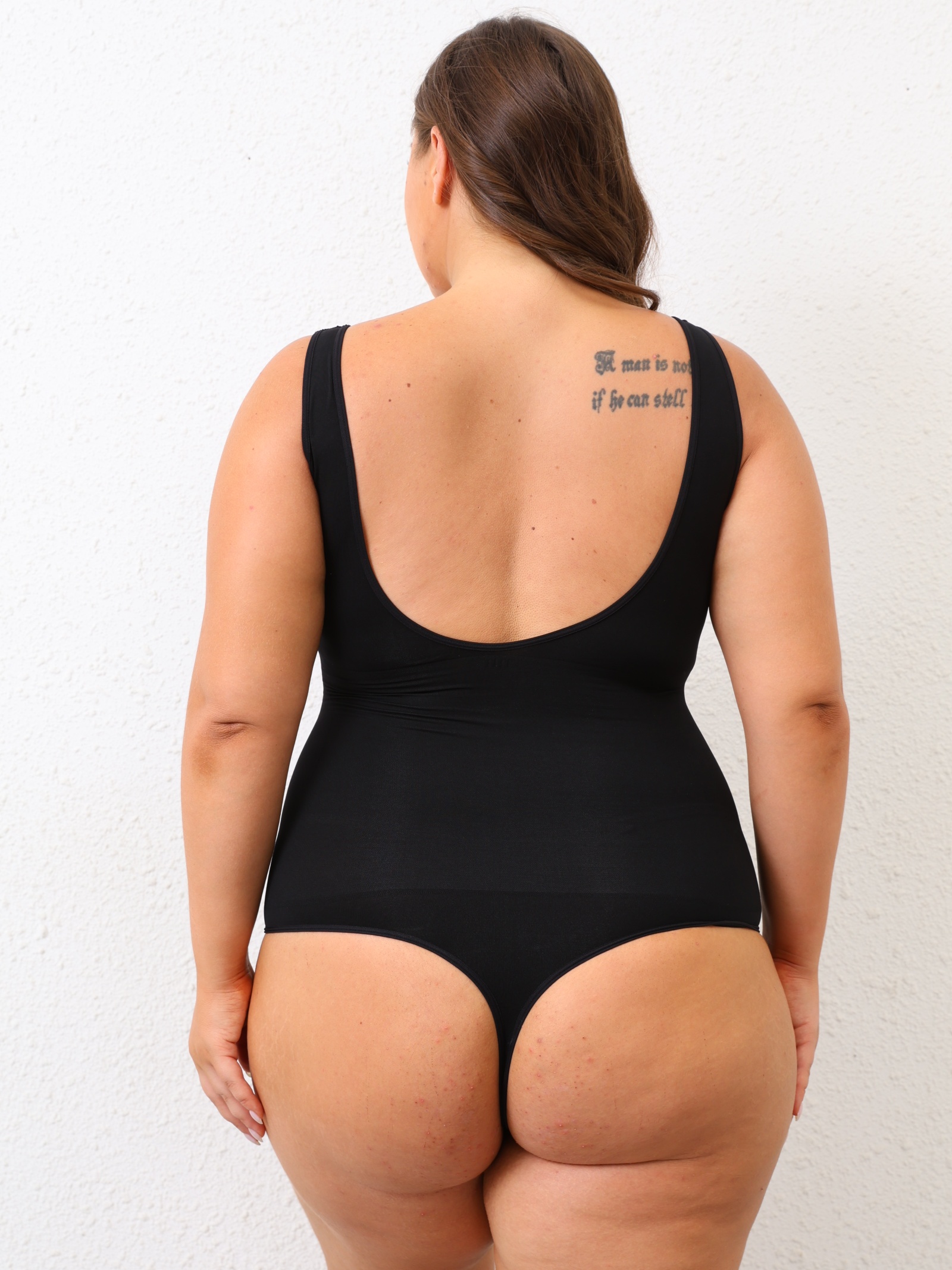 大きいサイズのボディスカルプティングワンピースヒップリフティ - Seamless Underwear Women のレビューと価格