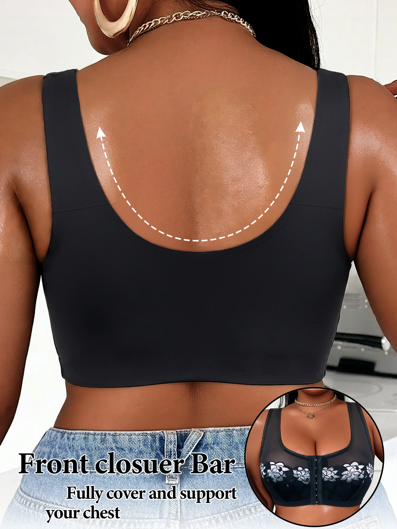 1PC レディースプッシュアップブラ、幅広ストラップ、パッド - Push Up Bra Padded のレビューと価格