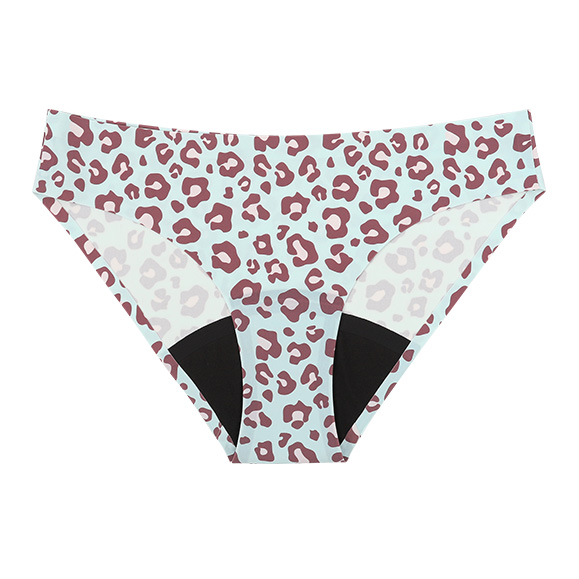 新スタイルヒョウ女性通気性月経期間 4 層漏れ防止 35 ミ - Period Panty Absorbent のレビューと価格