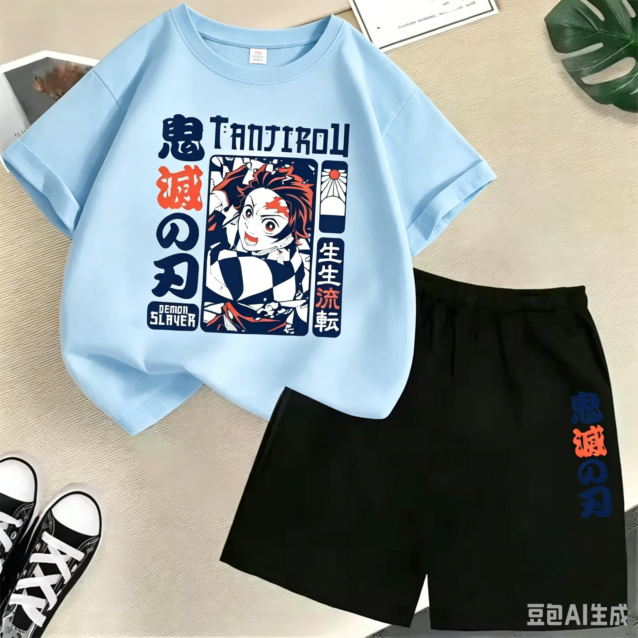 バンダイ夏新綿キッズ Tシャツセットデーモンスレイヤーアニメ - Boyshort Underwear のレビューと価格