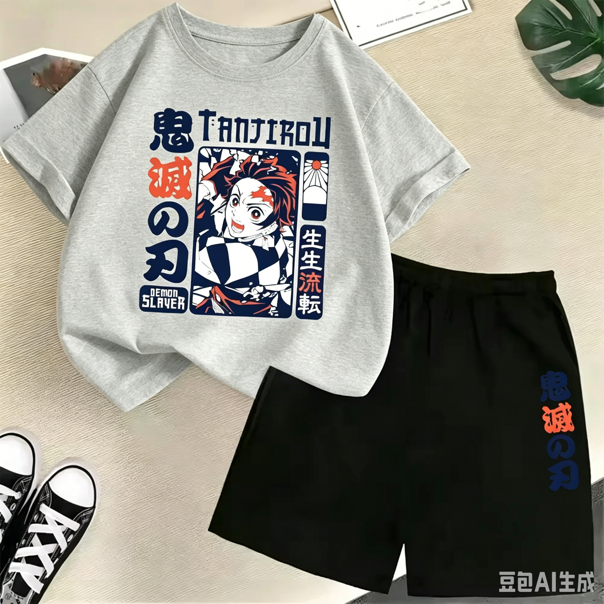バンダイ夏新綿キッズ Tシャツセットデーモンスレイヤーアニメ - Boyshort Underwear のレビューと価格